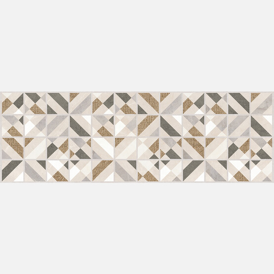 Ege Seramik Santiago Mood Mix Dekor Karo Renkli 33 x 99 cm 1 m2