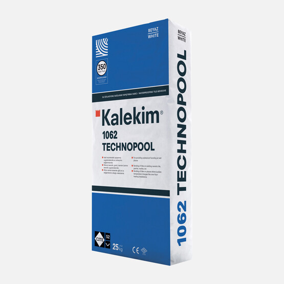 Kalekim TechnoPool Yapıştırma Harcı (Beyaz) 25 kg