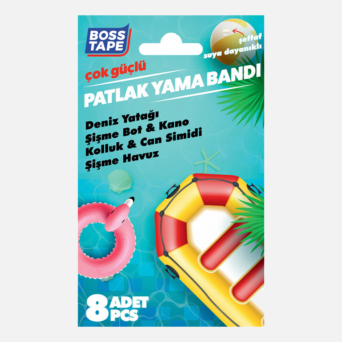    Boss Tape Patlak Yama Onarım Bandı 