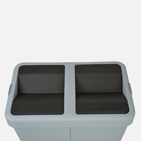 Motek Comfort Geri Dönüşüm Çöp Kovası Gri