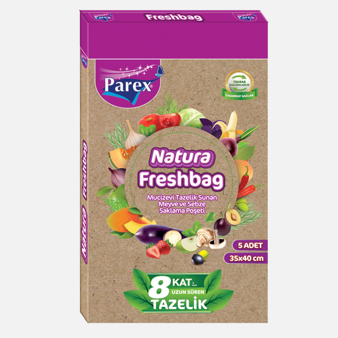    Parex Natura Freshbag 5'li Poşet 