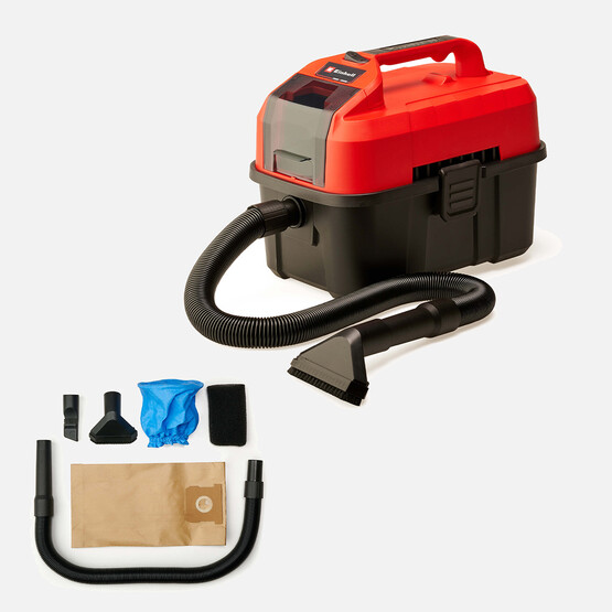 Einhell TE-VC 18/10 Li Solo Akülü Islak/Kuru Süpürge (Akü ve Şarj Cihazı Dahil Değildir.)