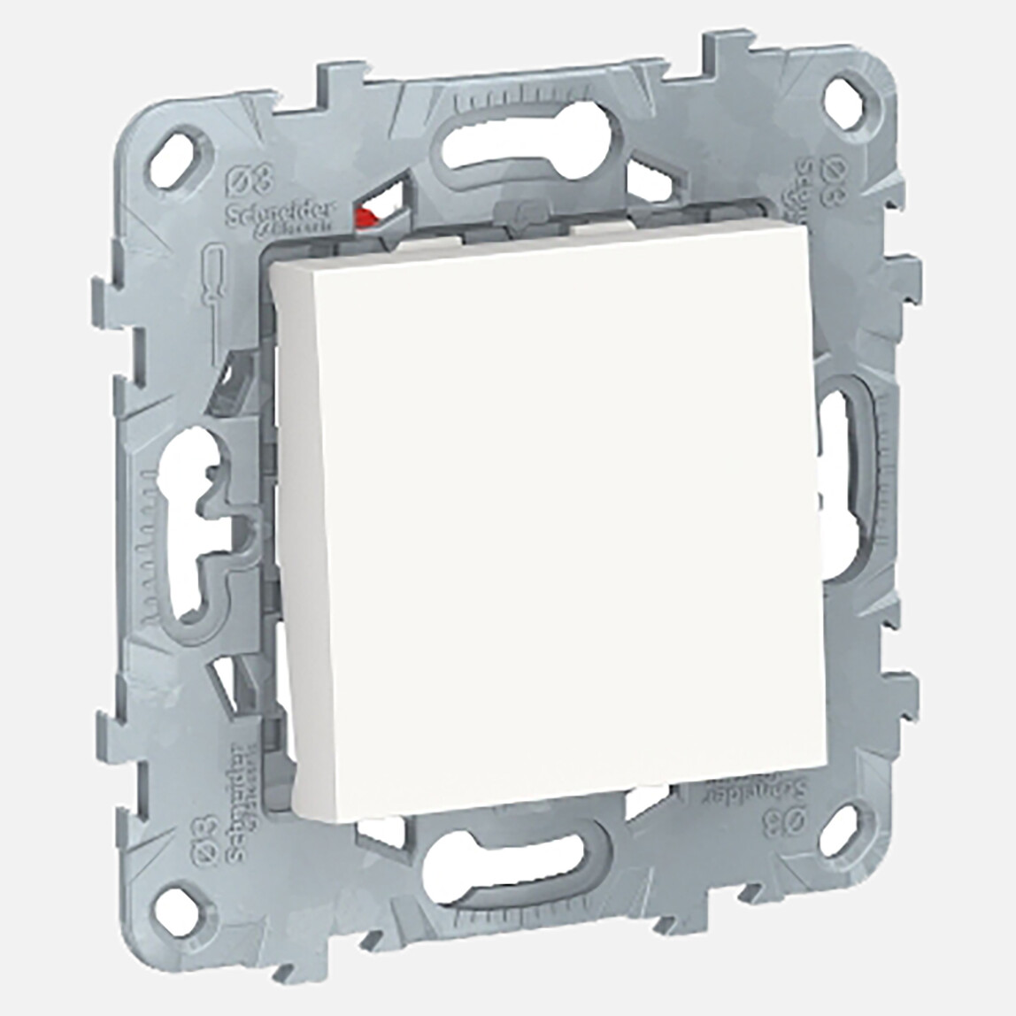    Schneider NU520518 2 Modül Permütatör Beyaz 