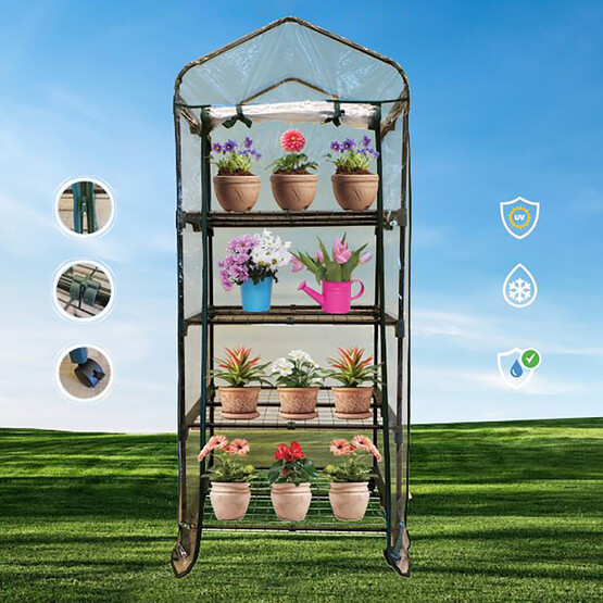 Gardener 16040 4 Katlı Portatif Bahçe Serası