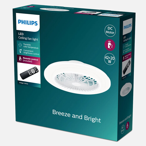 Philips Amigo Tavan Vantilatörü 25W+60 W
