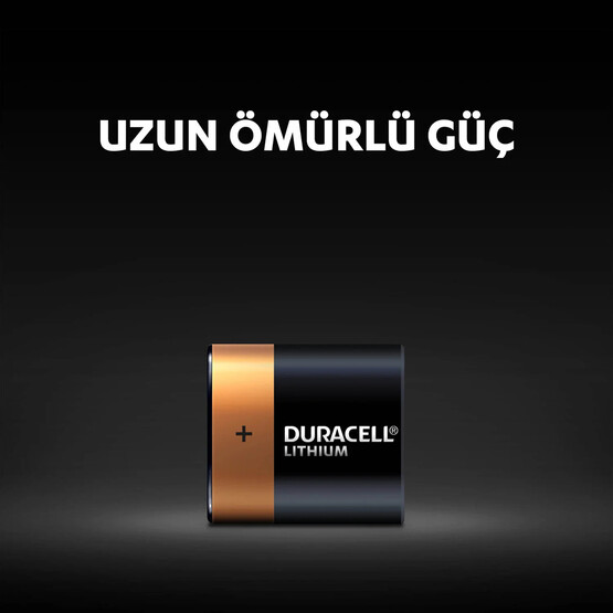 Duracell Tekli Güçlü Lityum 223 Fotoğraf Pili