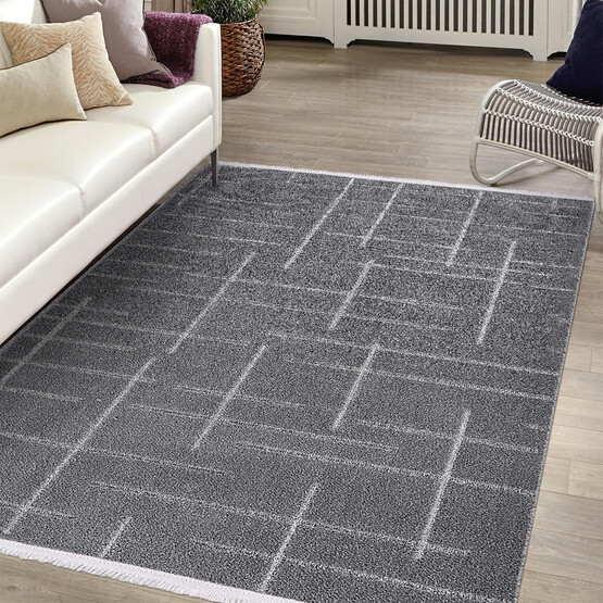 Crea Leyla 9336GRK Halı 120x180 cm