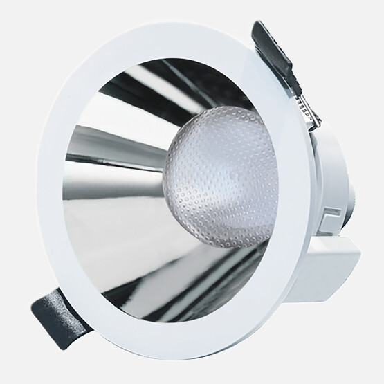 Megaled Reflexo Downlight 8 W Beyaz-Krom Gu10 Tekli Sıva Altı Gömme Led Spot