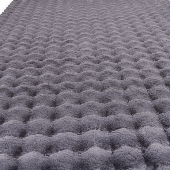 Crea Antrasit Mantar Post Ebatlı Halı 80x250 cm