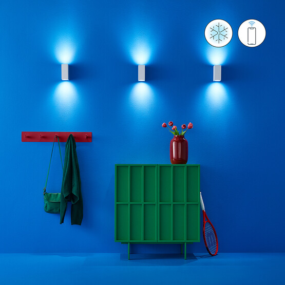 Philips Wiz Updown Spot 2x5w W 22-65k