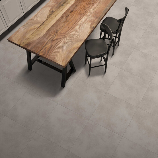 Ege Seramik Cenova Serisi Karo Mat Gri 60 x 60 cm 1,80 m2