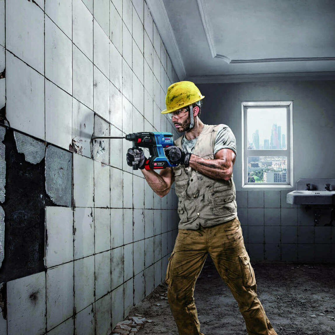    Bosch Professional GBH 180-Lİ 4.0AH Delici Kırıcı Makine 