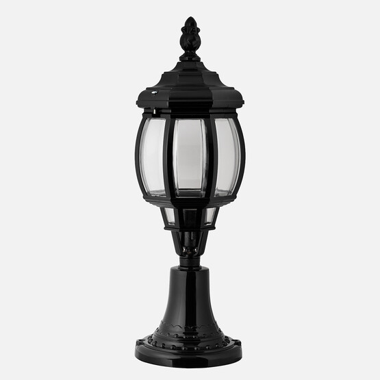 Modelight Sekizgen Fenerli Set Üstü Siyah