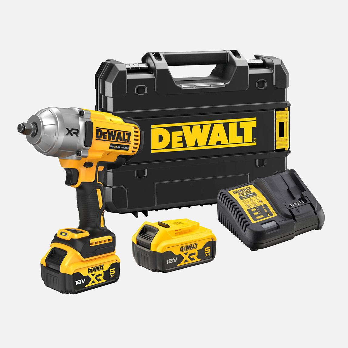    Dewalt DCF900P2T-QW 18 V 5.0 AH Kömürsüz Motor 1396 NM Somun Sıkma 