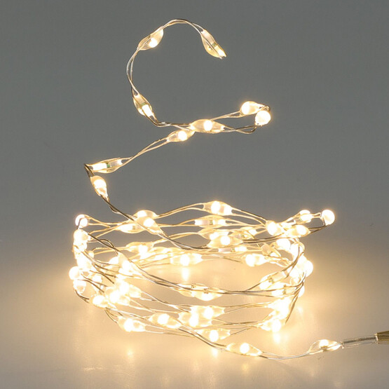 Led Işık 66 Ledli Zincir Sıcak Sarı