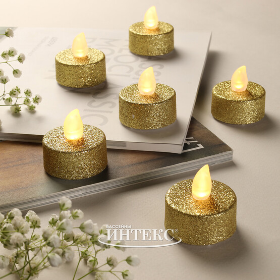 6'lı Tealight Led Mum Seti