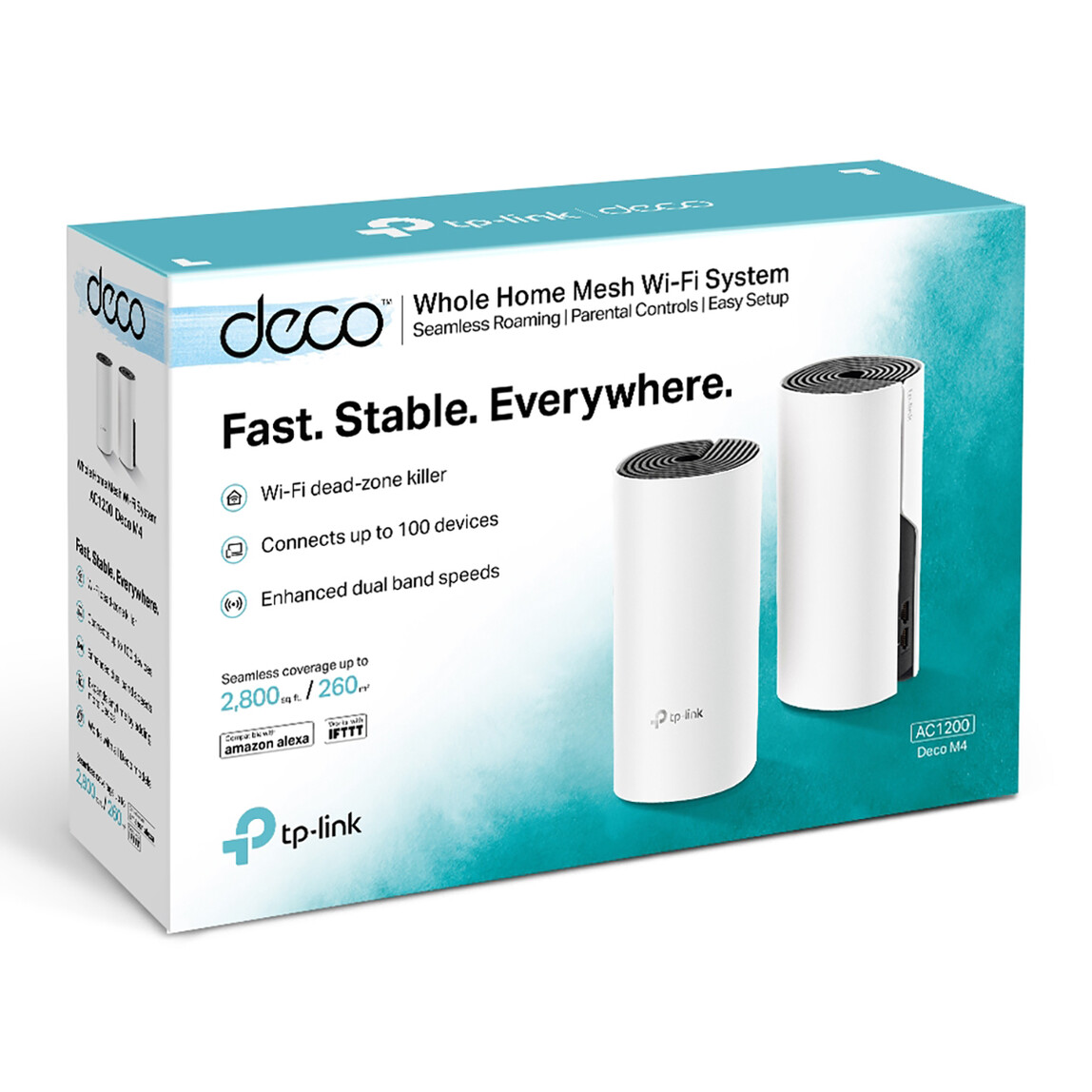    TP-Link Deco M4 AC1200 Mbps Wi-Fi 5 Mesh Sistemi 