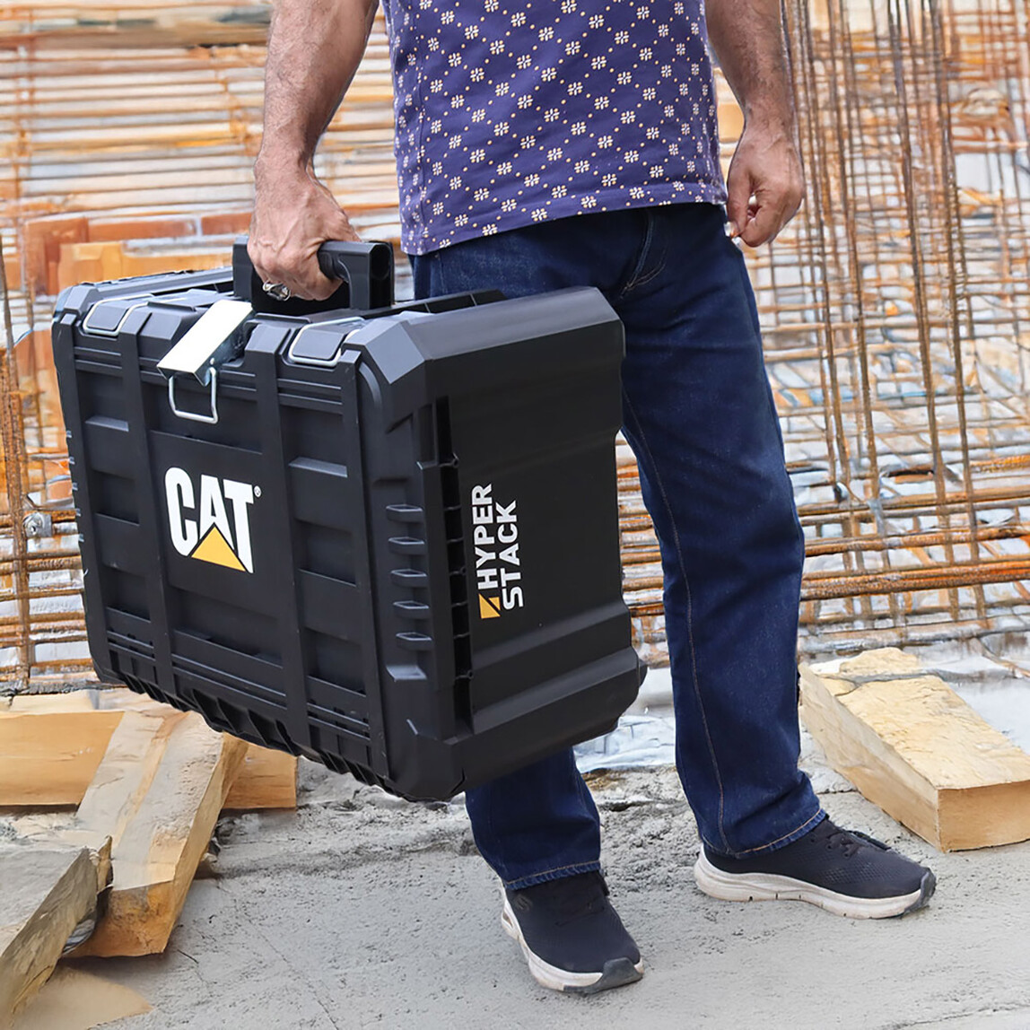    Cat DA41003 Hyper Stack 43 Litre Ağır Hizmet Tipi Kilitli Takım Çantası 