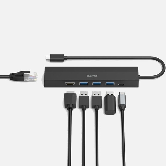 Hama USB-C Hub 6 Ports