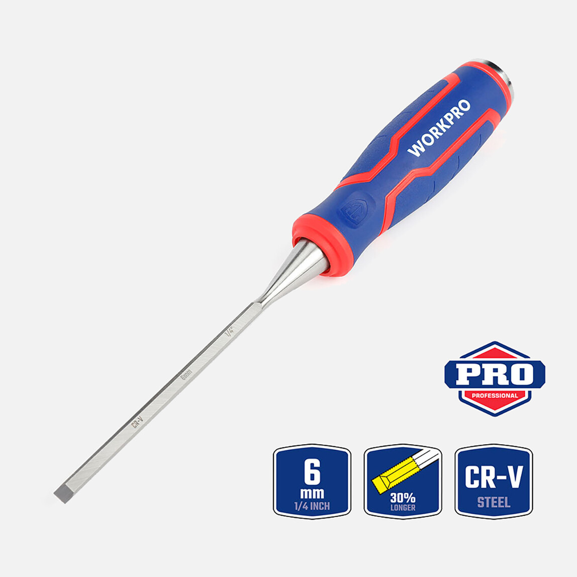    WORKPRO WP243004 6MM Profesyonel İskarpela 