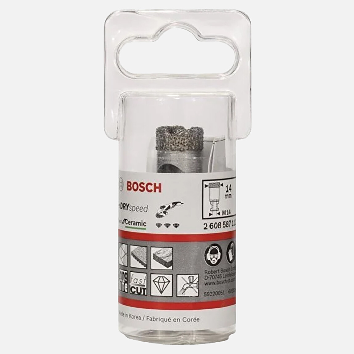    Bosch Seramik Elmas Delici 14x30 mm  