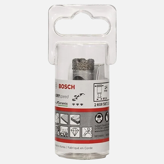 Bosch Seramik Elmas Delici 14x30 mm 