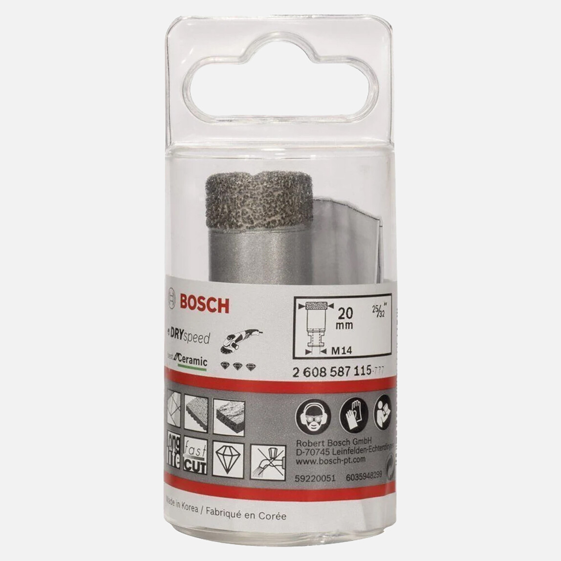    Bosch Seramik Elmas Delici 20x35 mm 