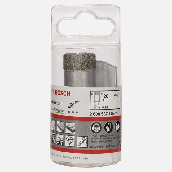 Bosch Seramik Elmas Delici 20x35 mm