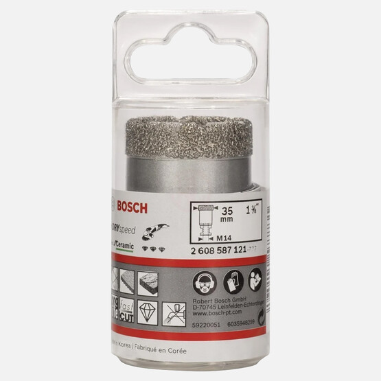 Bosch Seramik Elmas Delici 35x35 mm