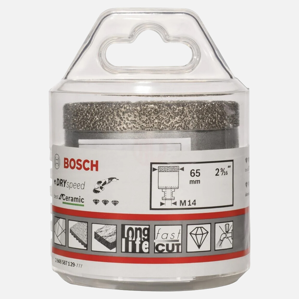    Bosch Seramik Elmas Delici 65x35 mm 