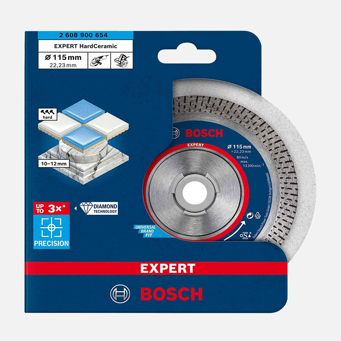    Bosch Elmas Kesme Disk 115x22,23 mm 