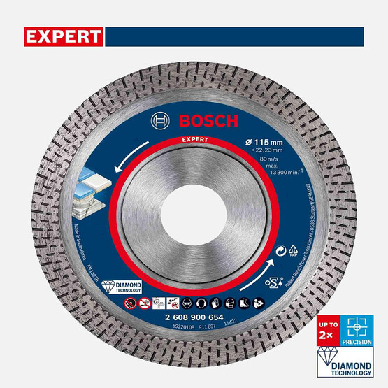 Bosch Elmas Kesme Disk 115x22,23 mm