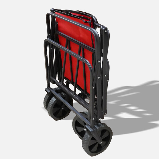 Beach Waggon Katlanır Taşıma Arabası Kırmızı