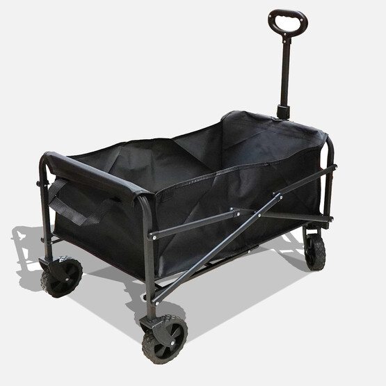 Beach Waggon Katlanır Taşıma Arabası Siyah