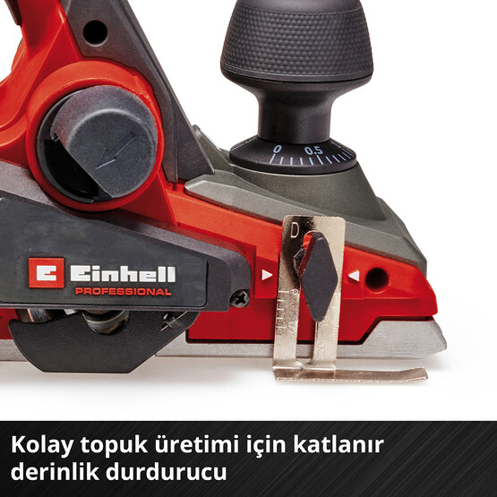 Einhell TP-PL 18/3 Li BL Solo Akülü Planya(Akü ve Şarj Cihazı Dahil Değildir)