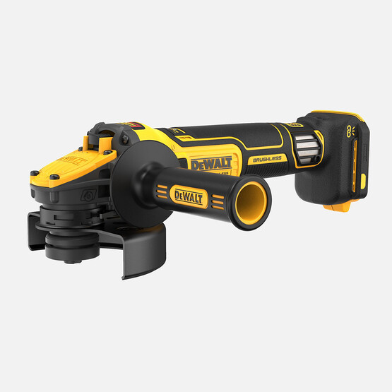 Dewalt DCG409VSNT-XJ 18V Kömürsüz Solo 125 mm Profesyonel Avuç Taşlama Makinesi (Akü ve Şarj Cihazı Dahil Değildir.)