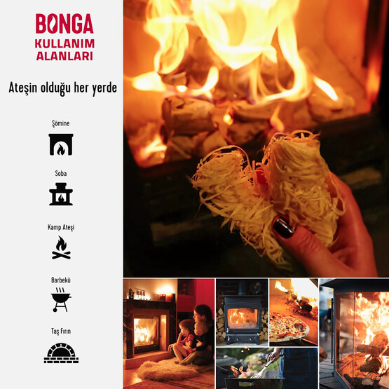 Bonga Odun Yünü Turuşturucu 350gr.