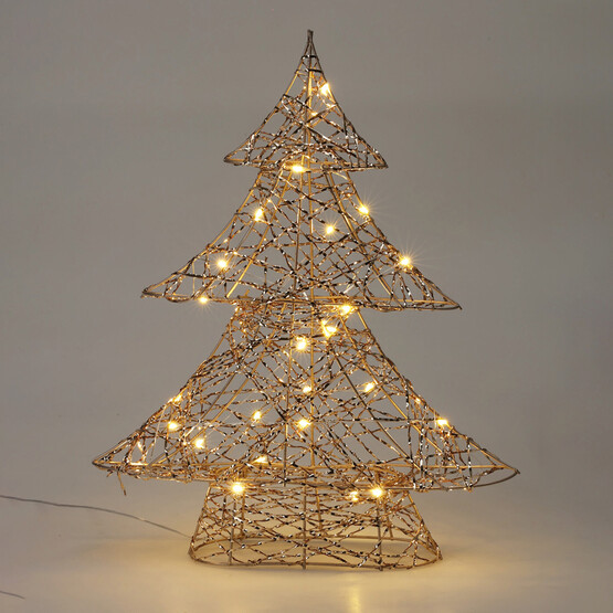 Dekoratif 40x36 cm Led Ağaç