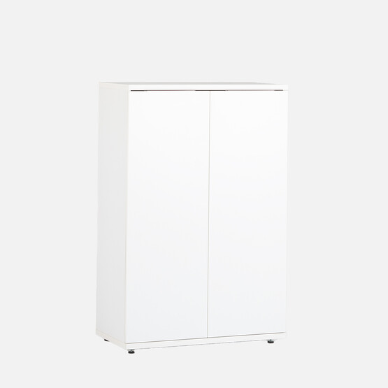 Sonorous 2 Kapaklı Çok Amaçlı Dolap Beyaz