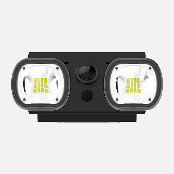 Solar 2'Li Led Aplik Siyah   