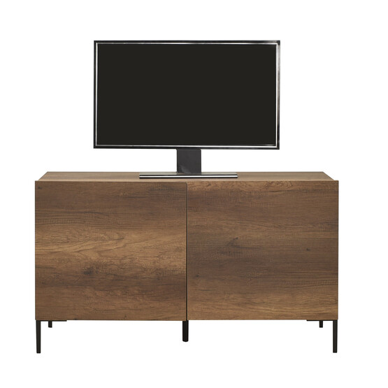 Adore Roma 2 Kapaklı Modüler Tv Ünitesi - Koyu Ceviz (Oslo Ceviz) 120x70x43 cm (GxYxD)