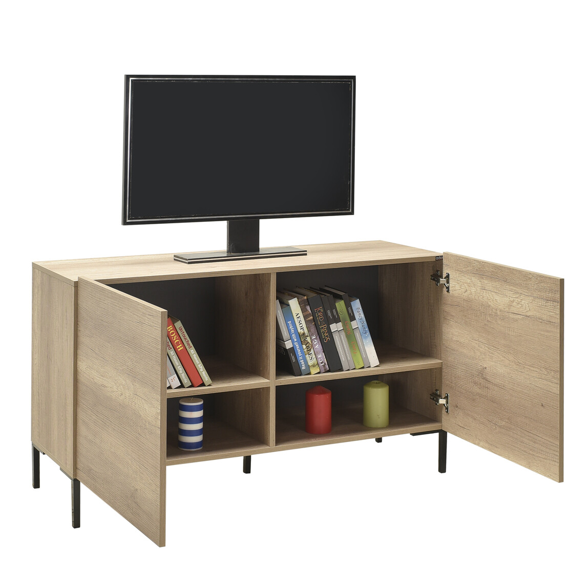    Roma 2 Kapaklı Modüler Tv Ünitesi - Açık Ceviz 120x70x43cm (GxYxD)

 