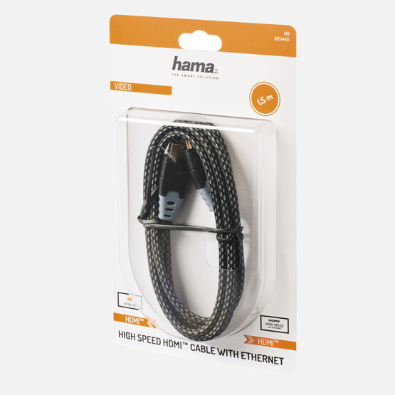 Hama High-Speed HDMI™ Kablo 8K Ethernet Altın Uç1.5 m