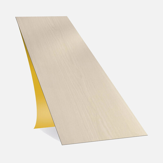 Tink PVC Yapışkanlı Yer Döşeme Beyaz 25x80cm  