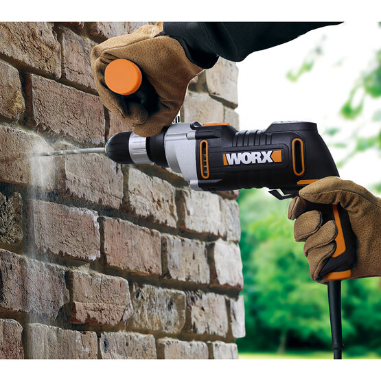 Worx WX328 810 Watt 13 mm Profesyonel Darbeli Matkap (6 Adet Uç Hediye)