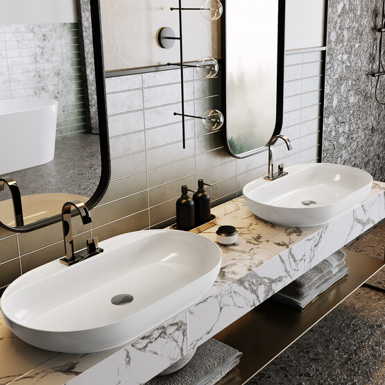 Karen Banyo Paradise 70 cm Tezgah Üstü Lavabo