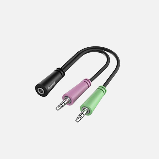 Hama Audio Adaptör, 3.5 mm Jack Plug - 4-pin 3.5mm Jack