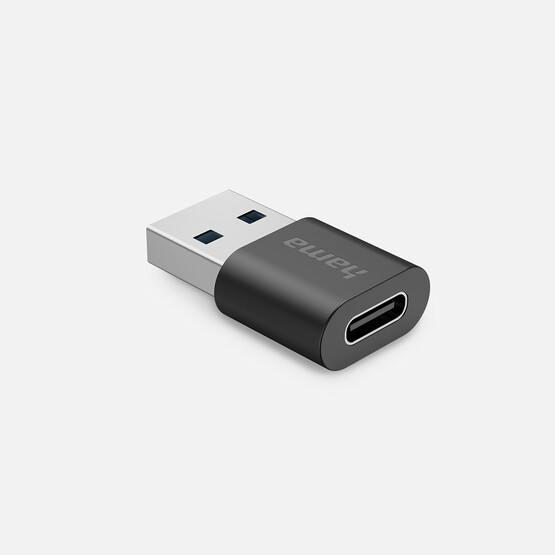Hama USB Adaptör,USB-A Plug-USB-C Socket,USB 3.2