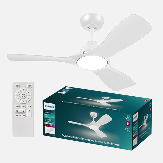 Olas Lambalı Tavan Vantilatörü 32 (Fan) + 24 (Işık) W