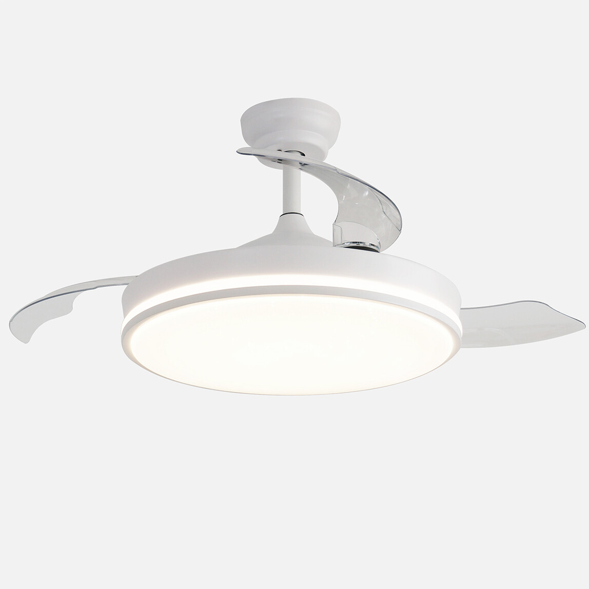    Dlc Espero Led Tavan Vantilatörü Açılır Kapanır Beyaz 107 cm Uzaktan Kumandalı 